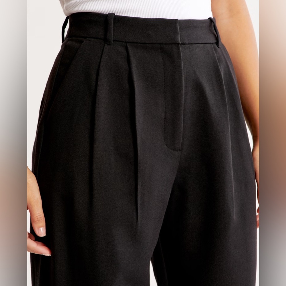 Abercrombie and Fitch Curve Love Tailored Pants.